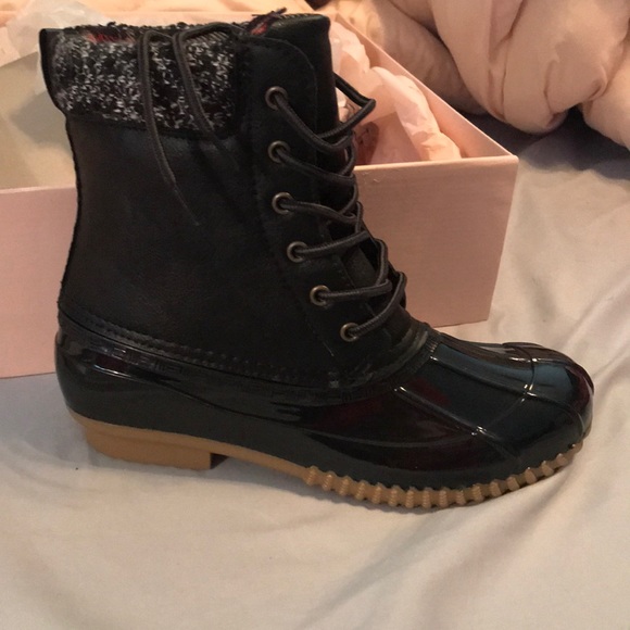 justfab duck boots